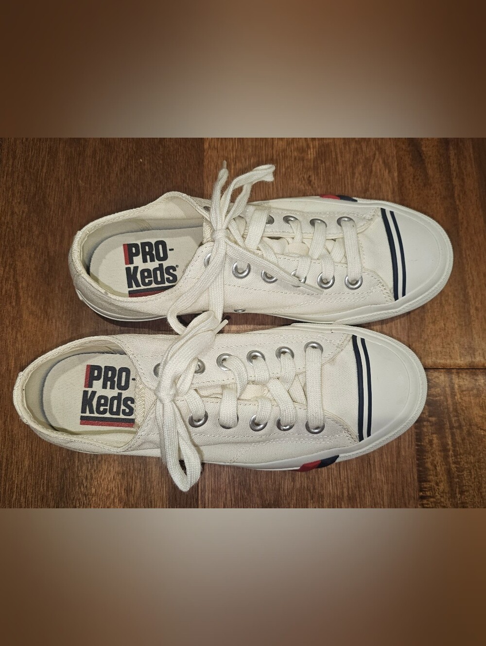 Pro-Keds Royal Lo Canvas Off White Men's 6 / Women's 7.5